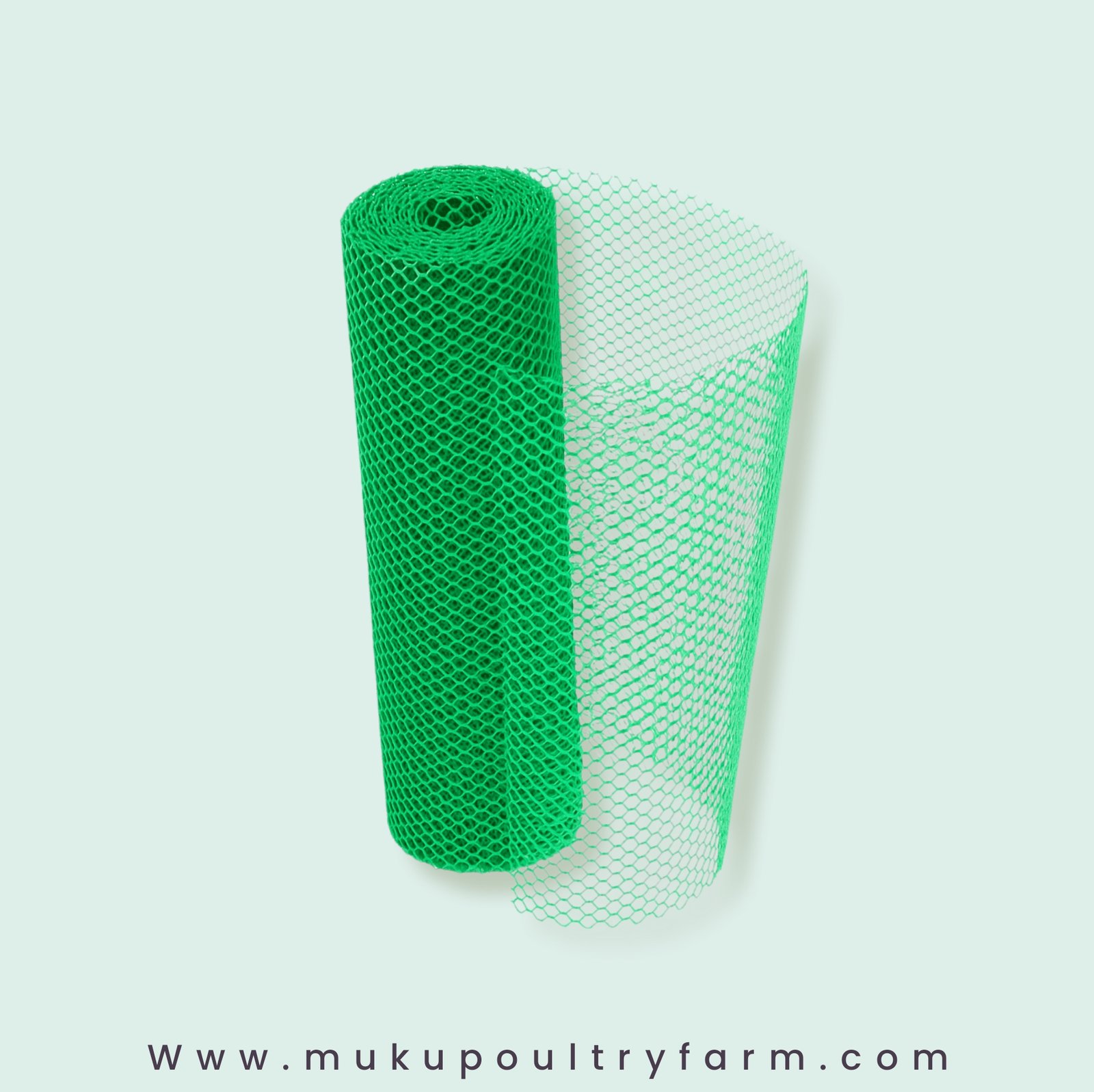 Green Plastic Mesh Roll